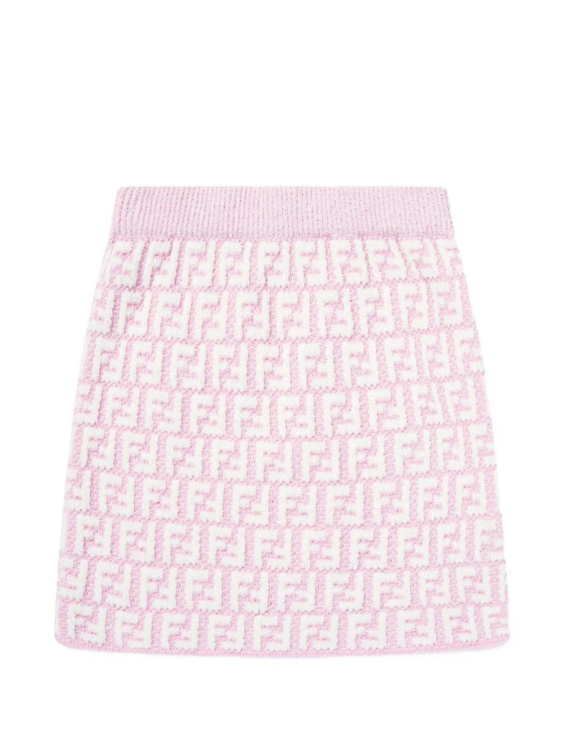 Юбка из ткани FENDI, розовый