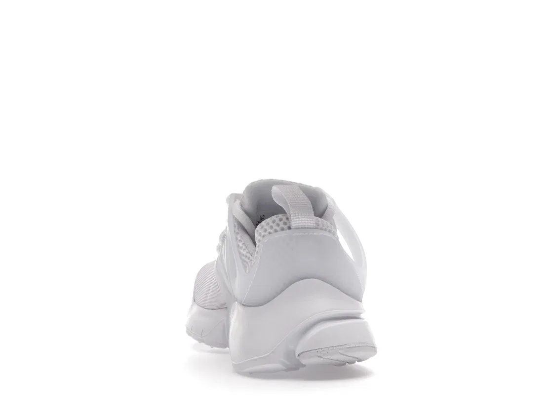 Детские кроссовки Lifestyle с сетчатым верхом Nike Air Presto Nike, White/White-White — фото 4
