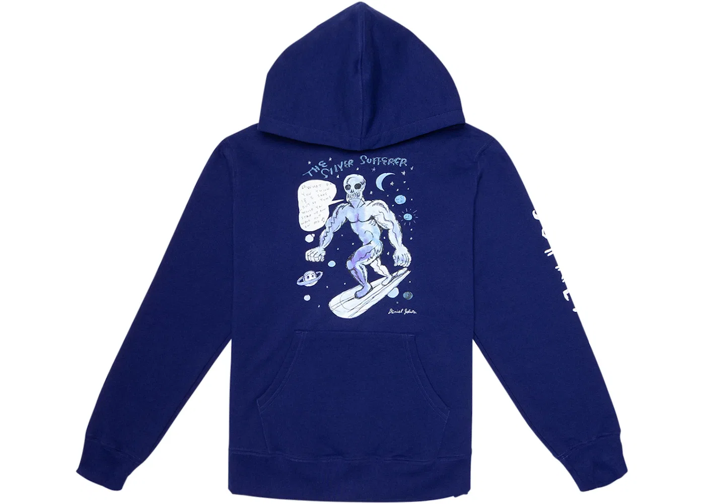 Мужская худи с принтом Daniel Johnston Supreme, Dark Royal