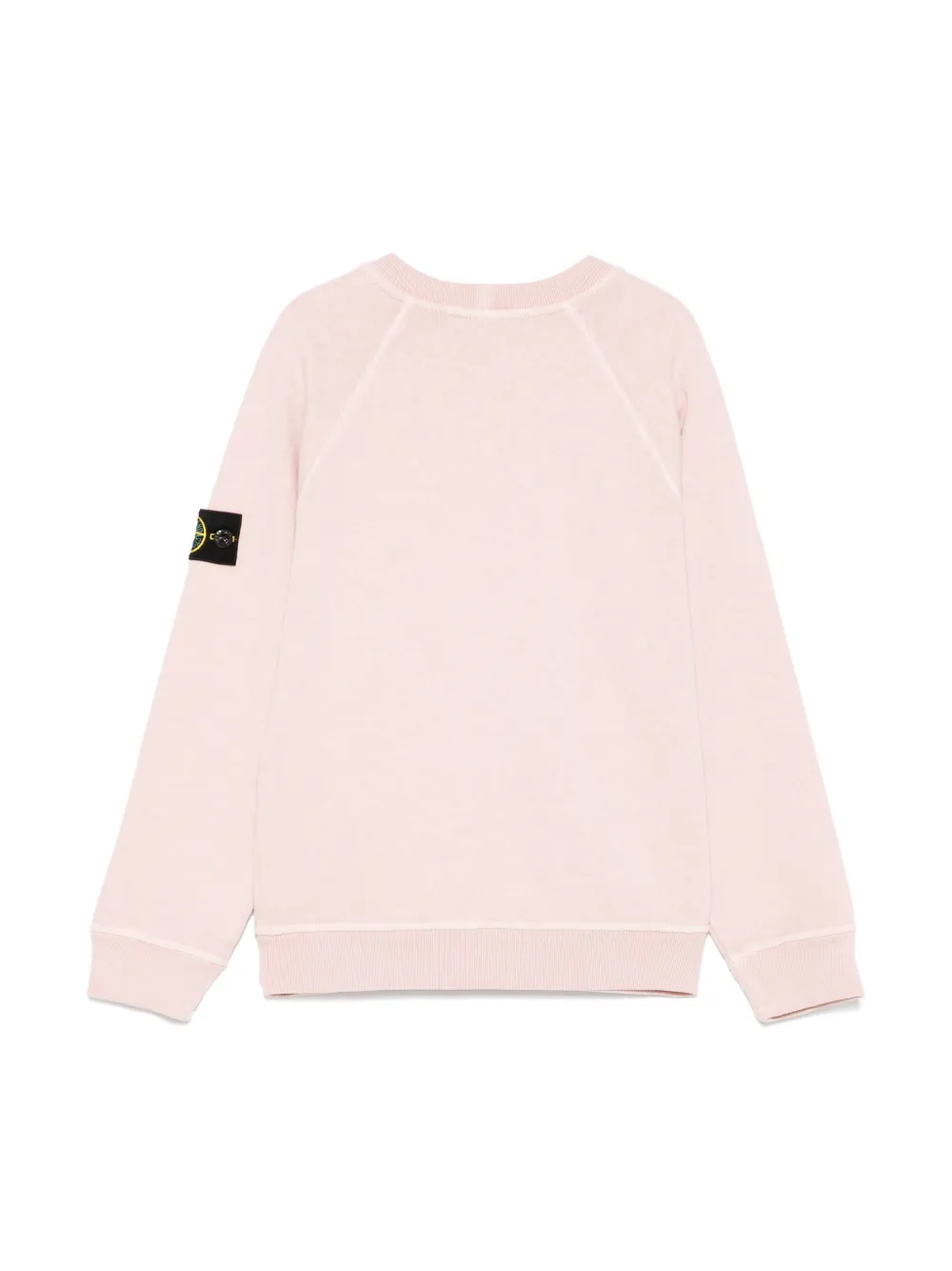 Толстовка с нашивкой Compass Stone Island Junior, розовый — фото 2