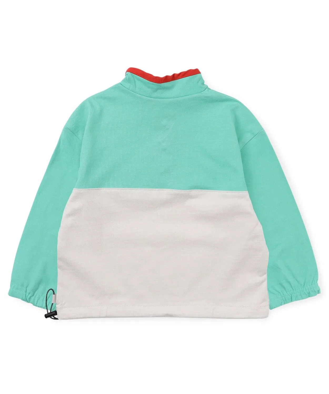 Детский лонгслив с длинным рукавомAnorak Snap Pullover BREEZE, Yellow — фото 2