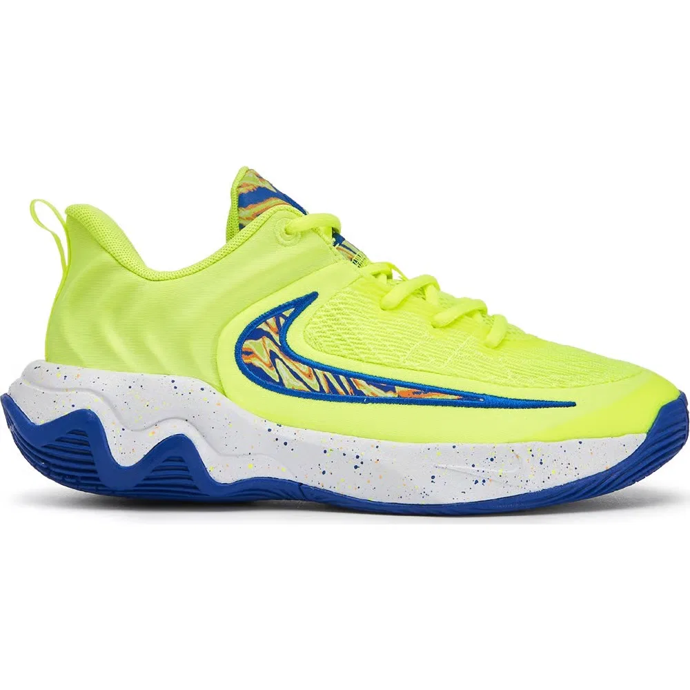 Детские баскетбольные кроссовки Giannis Immortality 4 Nike, Green/Blue — фото 2