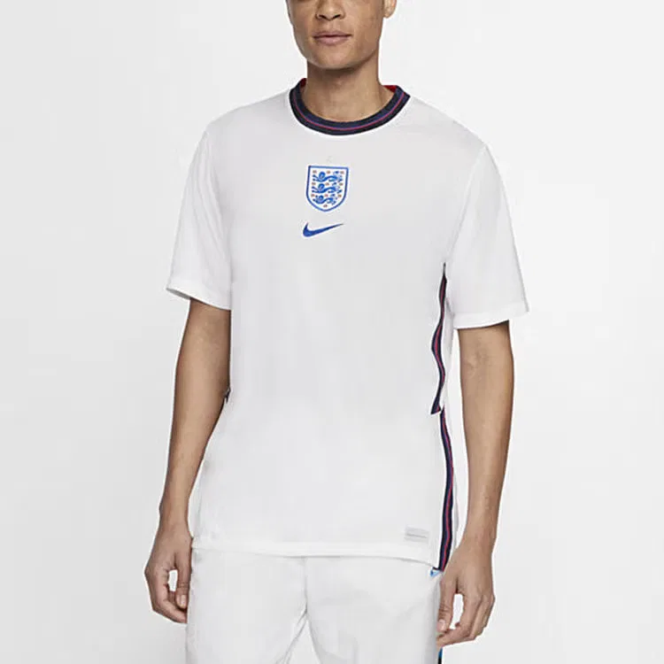 Футболка футбольная с принтом England 2020 Vapor Match Nike, белая — фото 3
