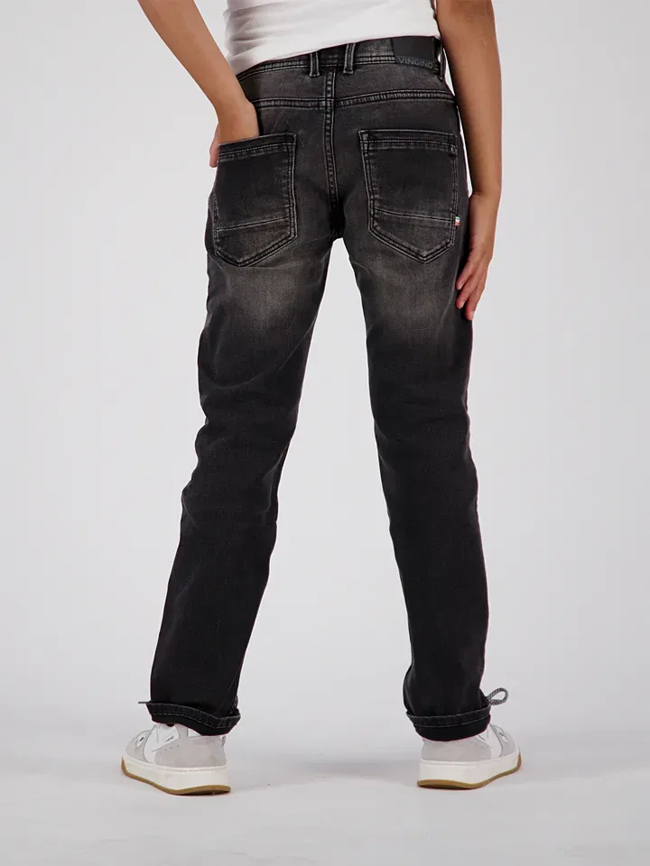 Джинсы Regular fit Baggio Vingino, черный — фото 3
