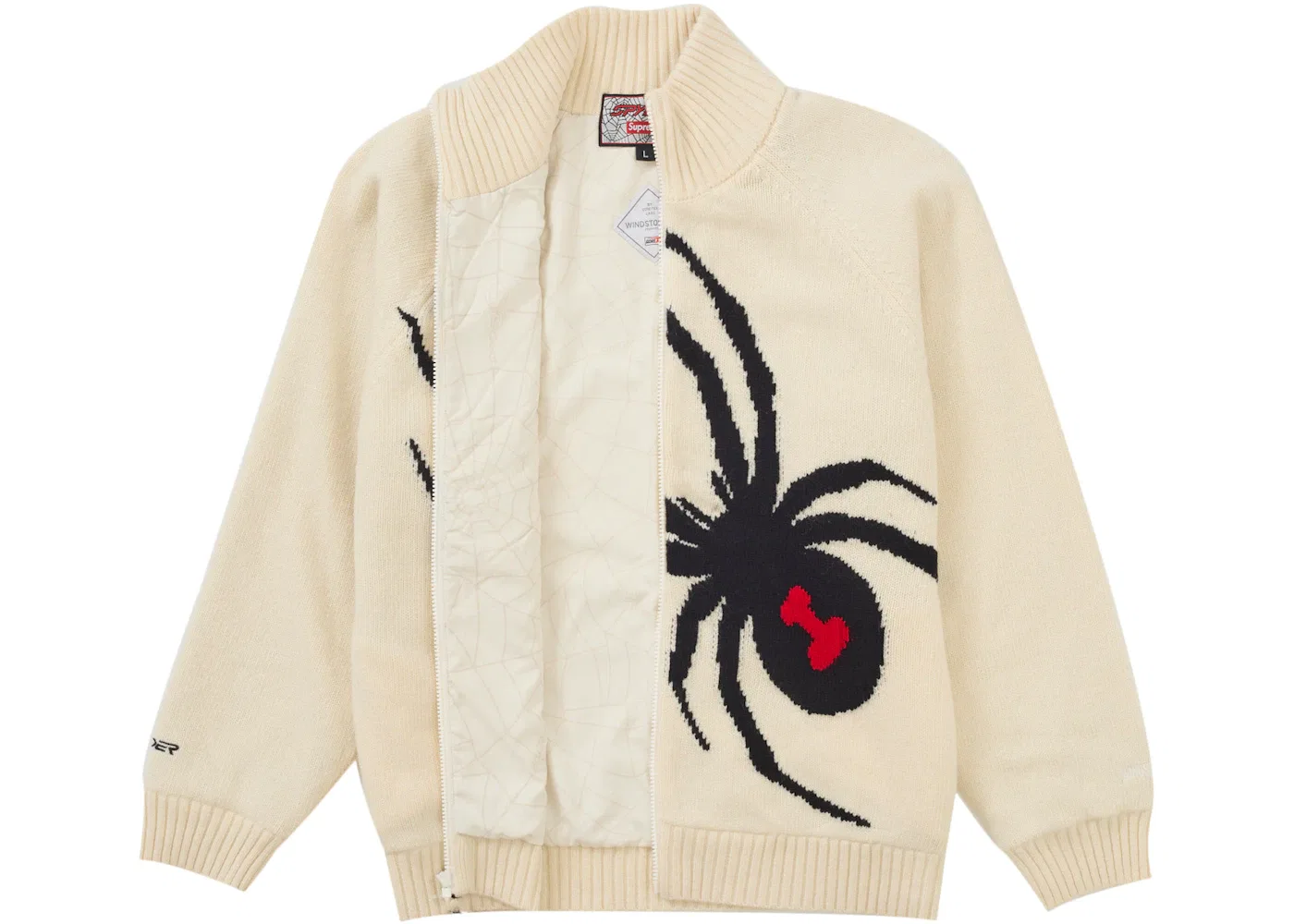 Мужской свитер с ветрозащитой WINDSTOPPER Supreme, White — фото 2
