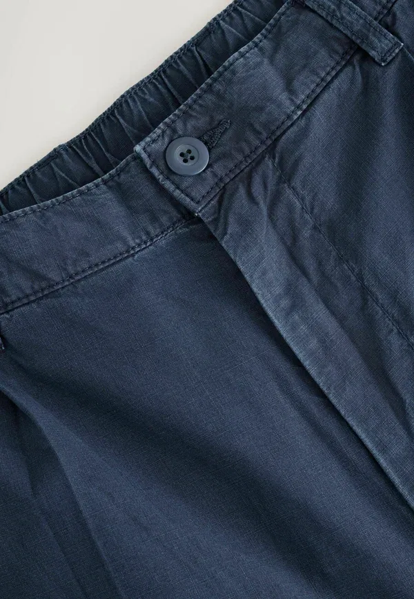 Брюки из хлопка Trousers Next, темно-синий — фото 2