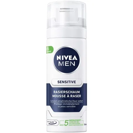 Пена для бритья для чувствительной кожи Nivea Men, 50 мл