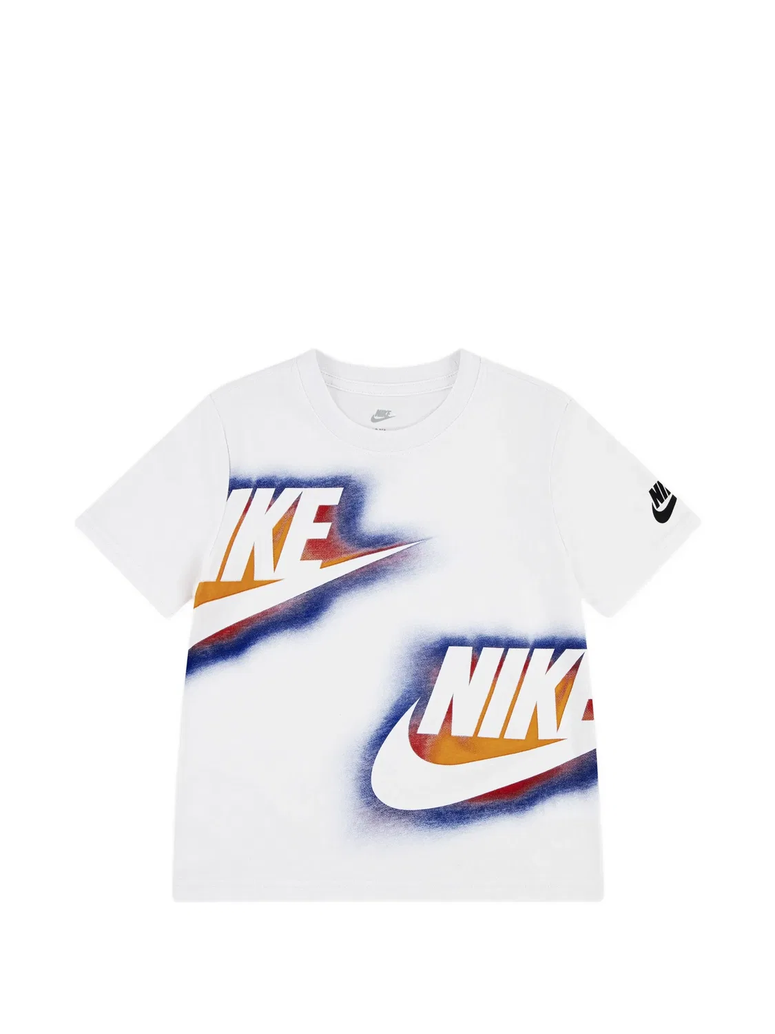 Футболка Glow With Me с логотипом Nike Kids, белый