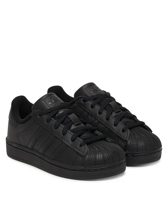 Кроссовки Superstar II C Adidas, черный — фото 2