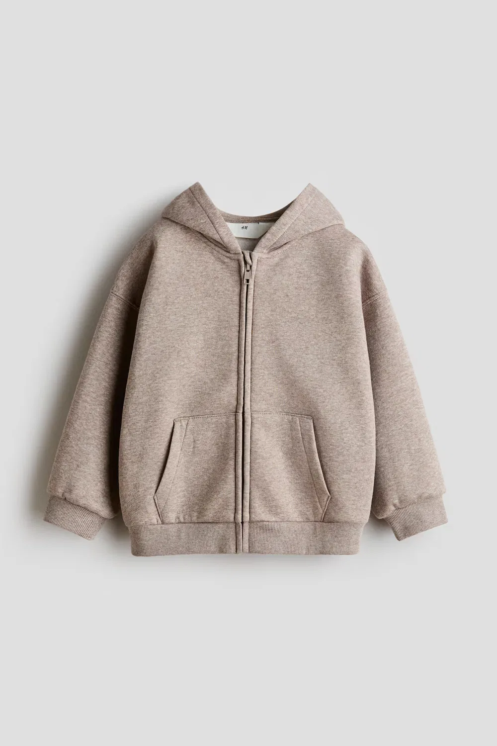 Куртка с капюшоном и внутренней подкладкой из ворса H&M, Beige