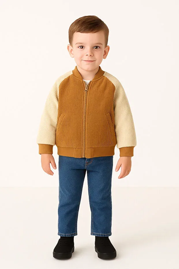 Детское пальто для девочек двустороннее Adakids, Multicolored — фото 3