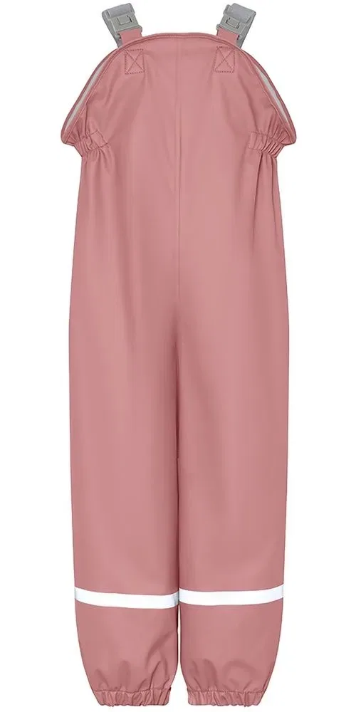 Дождевые штаны на лямках Pants PU-w. Suspender Color Kids, розовый