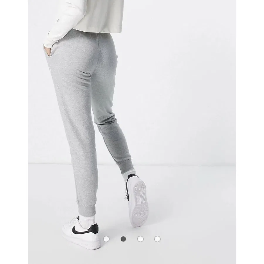 Женские спортивные штаны из футера Nike Sportswear Essential, Серый — фото 4