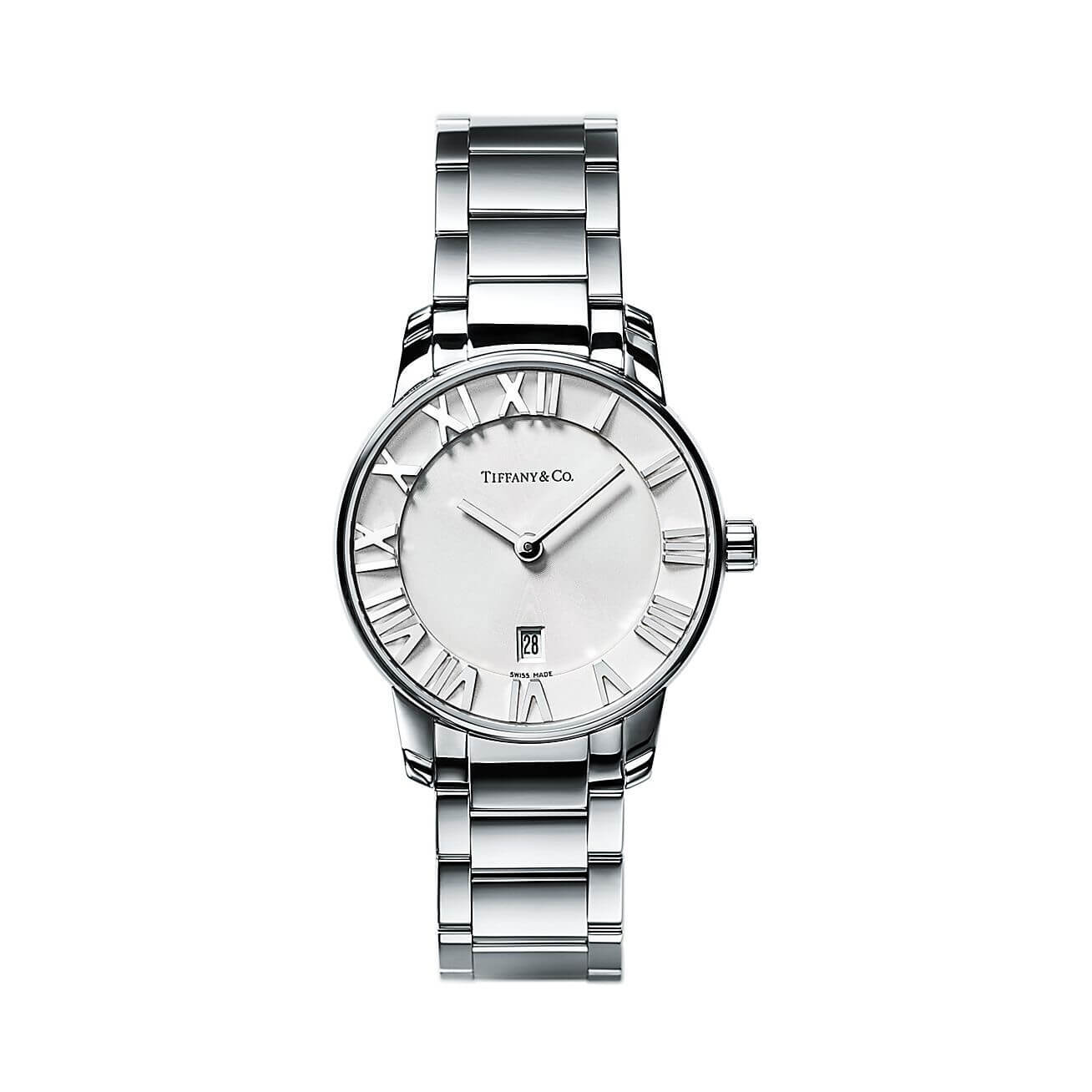 

Часы Tiffany & Co Atlas 2-Hand, 29 мм, нержавеющая сталь/серебристый