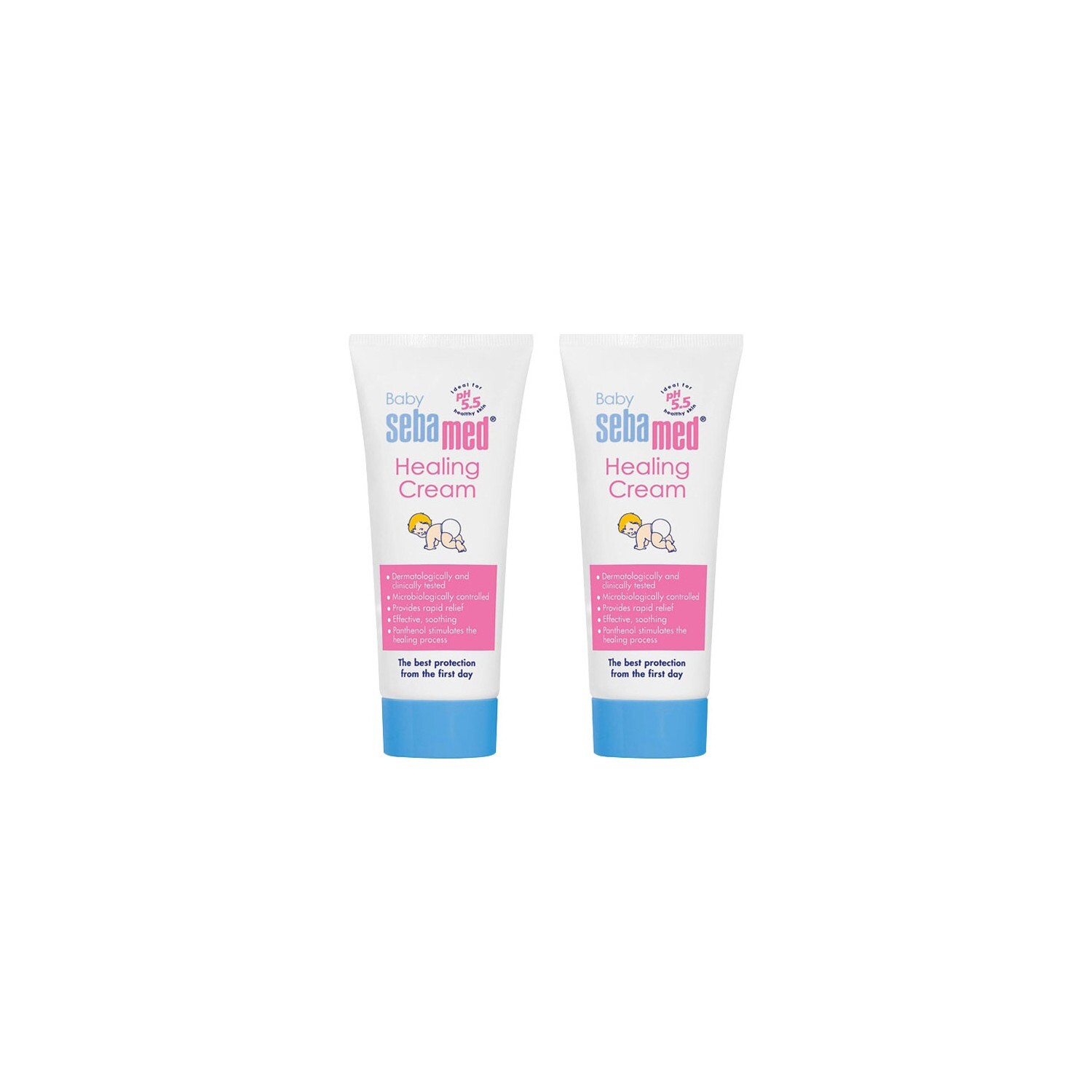 

Детский крем Sebamed Baby против сыпи, 2 флакона по 100 мл