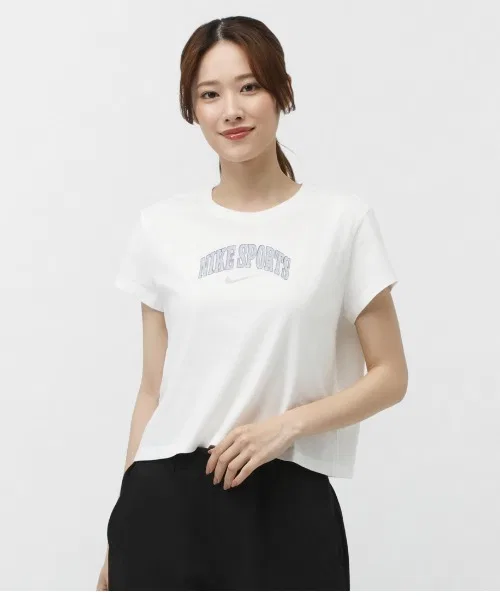 Женская футболка с принтом NSW PNX Wash NIKE, Off White