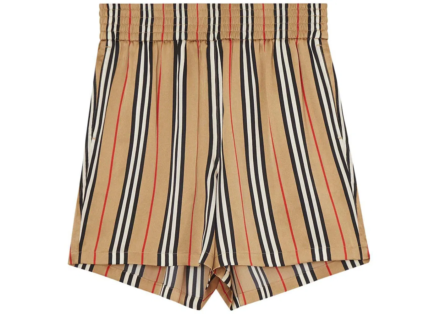 Женские шорты с полосками Burberry, Beige