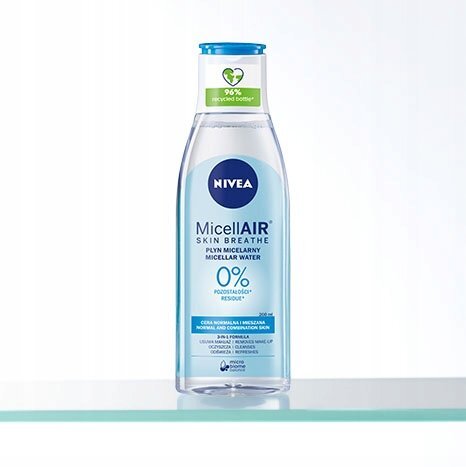 Мицеллярная вода Nivea — Мицеллярная жидкость для нормальной и комбинированной кожи, 200 мл — фото 2