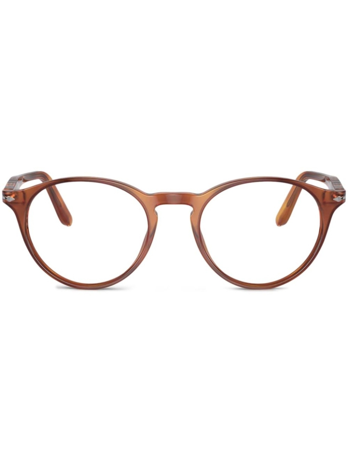 

Persol очки в круглой оправе, коричневый