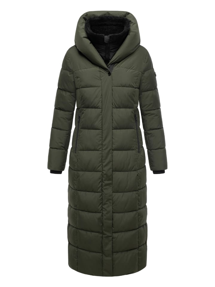 

Зимнее пальто Marikoo, темно-оливковый