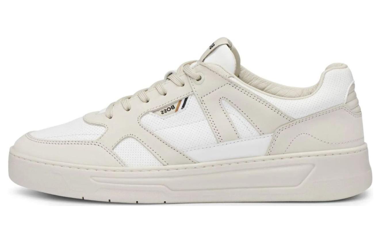 

Кроссовки HUGO BOSS Skateboarding Shoes Men Low-top Beige, бежевый