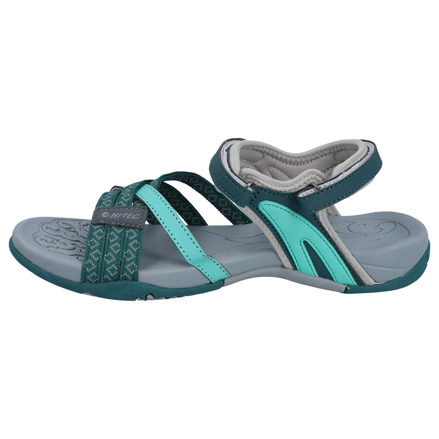 Сандалии HI-TEC, цвет Green/Jade/Dark green