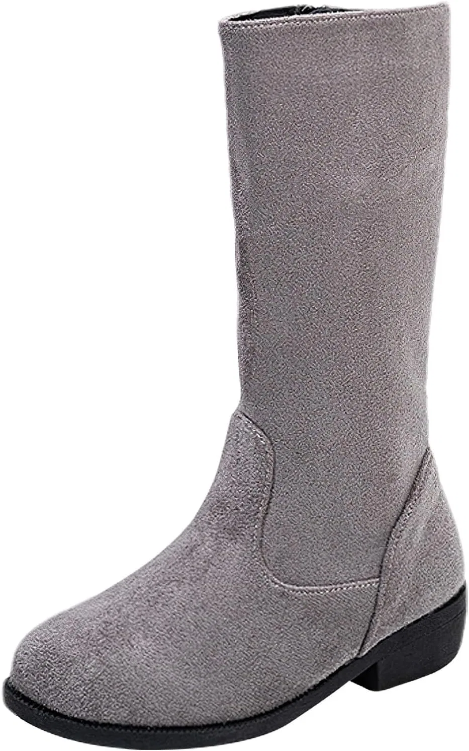 Детские зимние сапоги для девочек с боковой молнией rismart, Grey