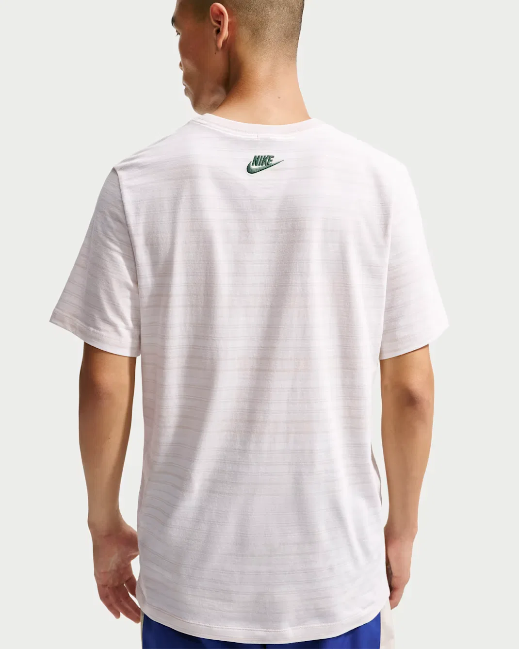 Мужская полосатая футболка Nike Sportswear, Phantom — фото 2