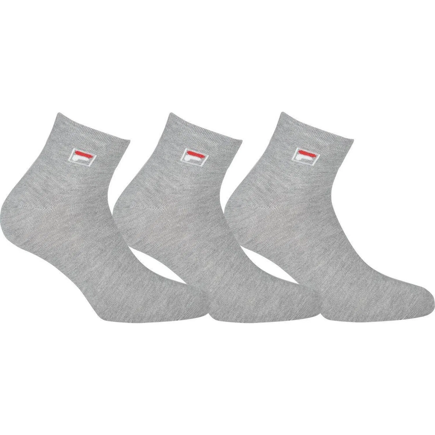 Детские носки с принтом Socken Unisex 3er Pack Fila, Grau