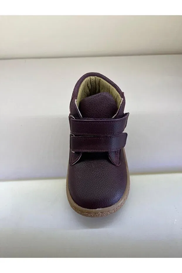Детские ботинки для мальчиков кожаные Eren Premium, Burgundy