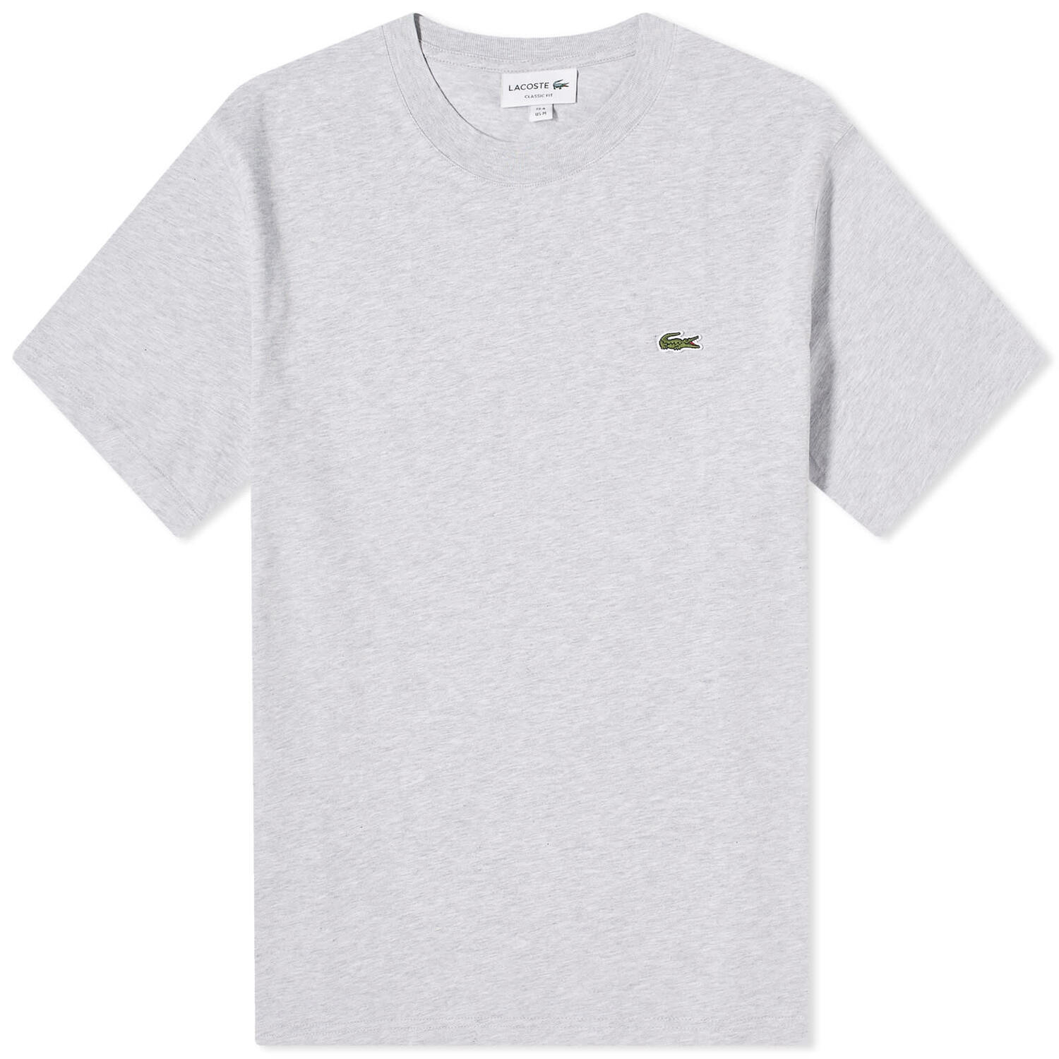 

Футболка Lacoste Classic Cotton, светло-серый