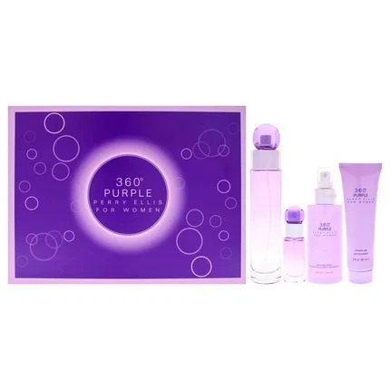 Женский парфюмерный набор с ароматом 360 Purple, Perry Ellis, 100 мл