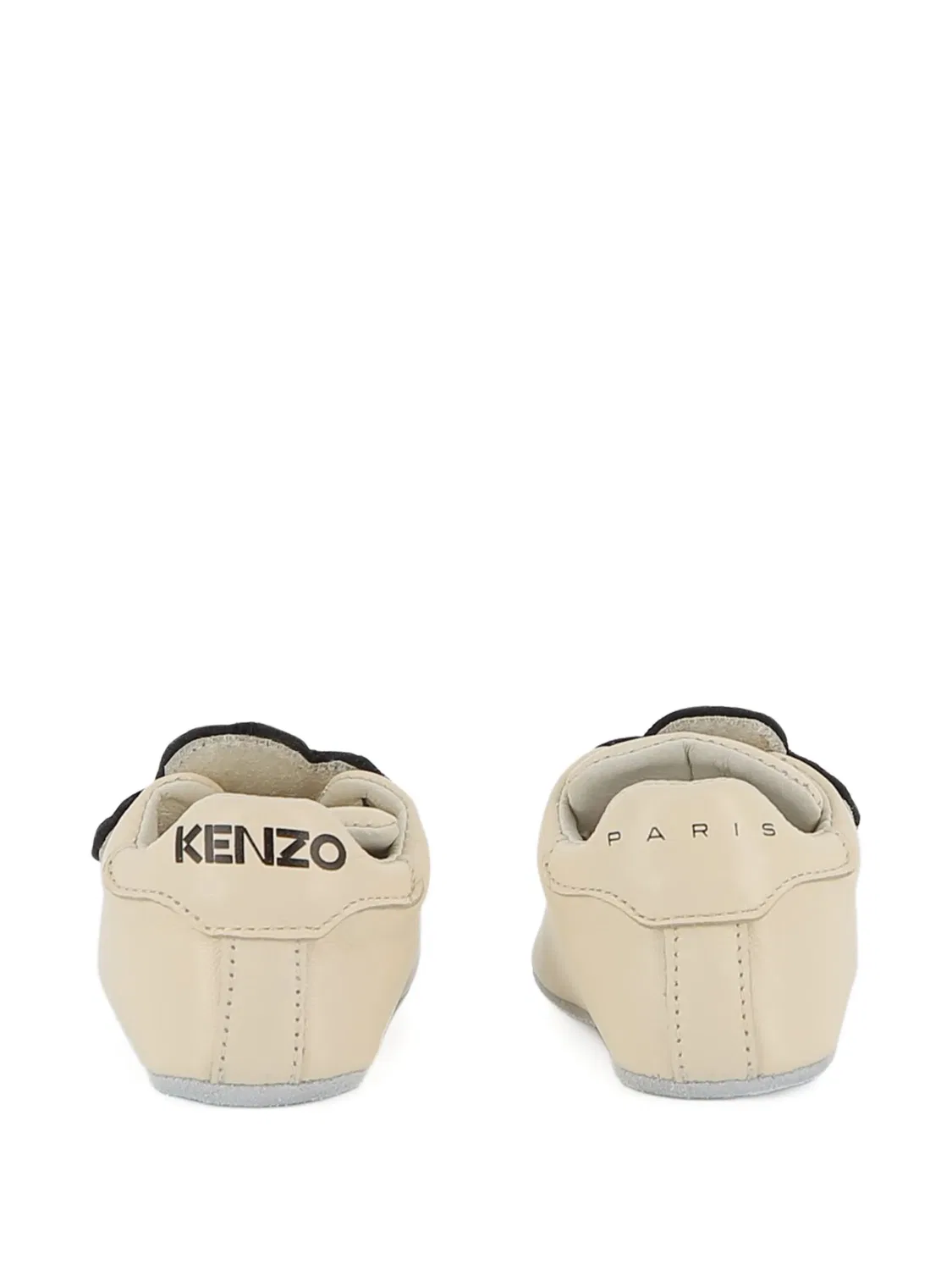 Слиперы Boke Flower Kenzo Kids, нейтральные цвета — фото 3