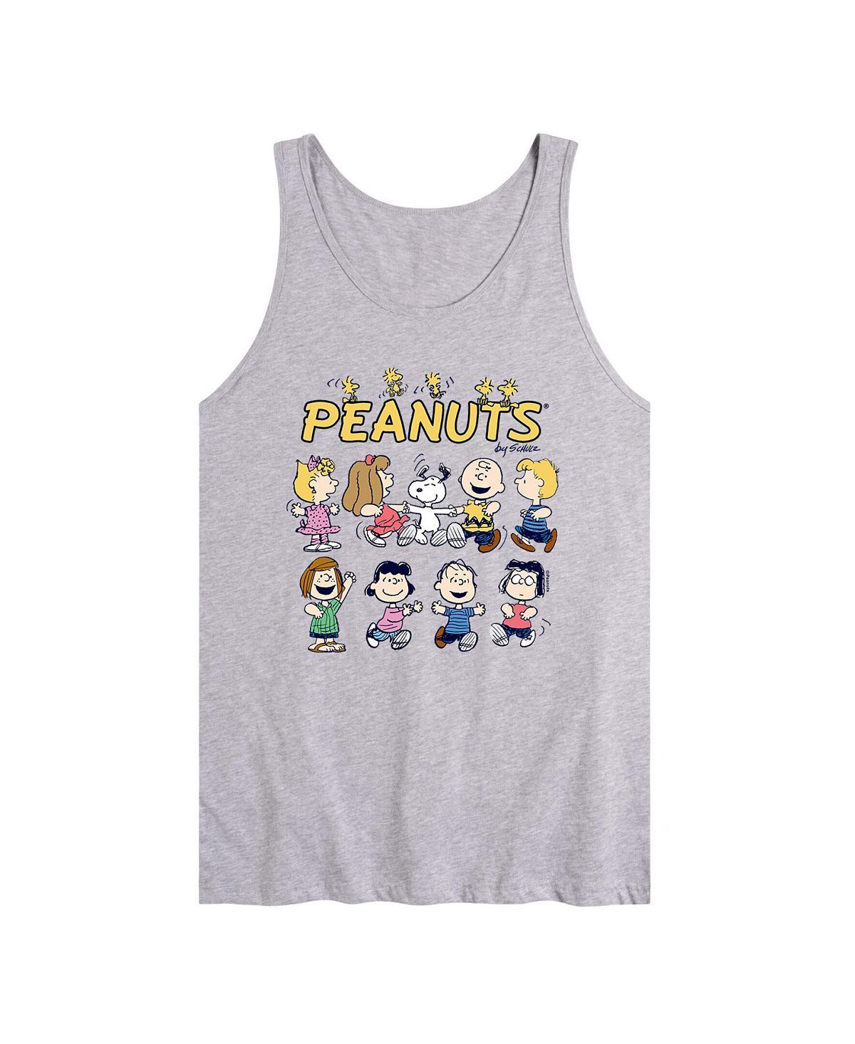 

Мужская майка peanuts с персонажами AIRWAVES, серый