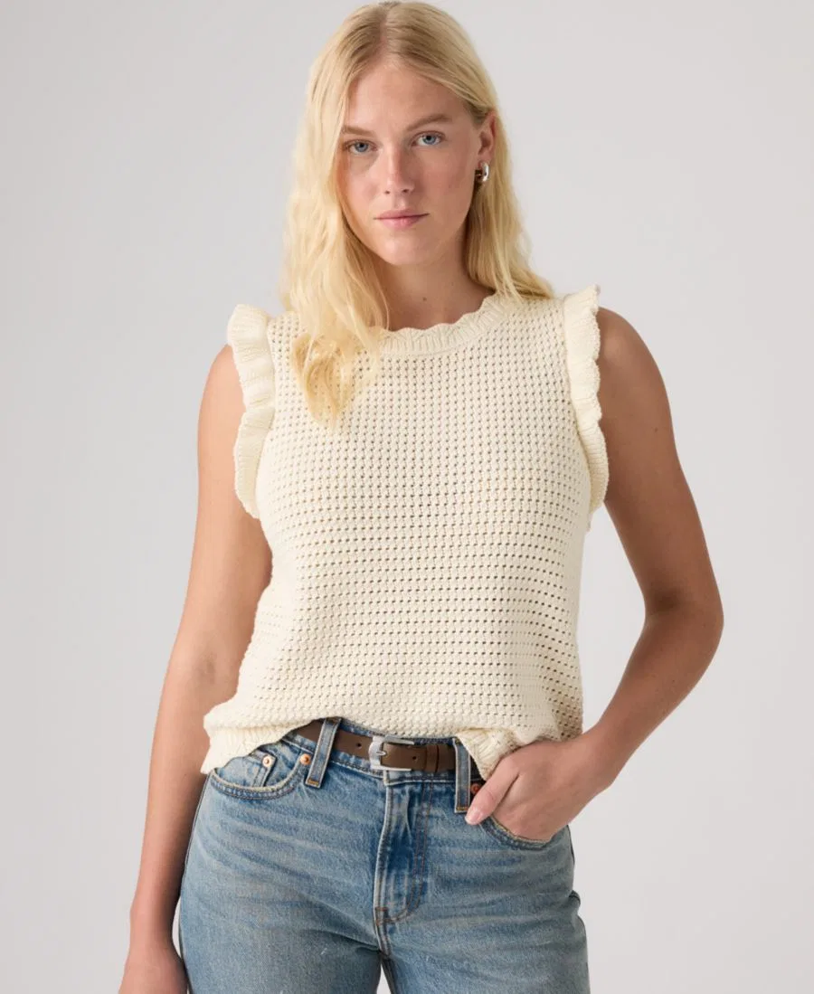 Женский топ-свитер Lulu Crewneck Levi's, Egret