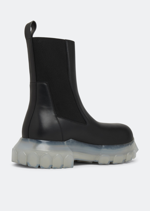 Сапоги RICK OWENS Beatle Bozo Tractor boots, черный купить по цене