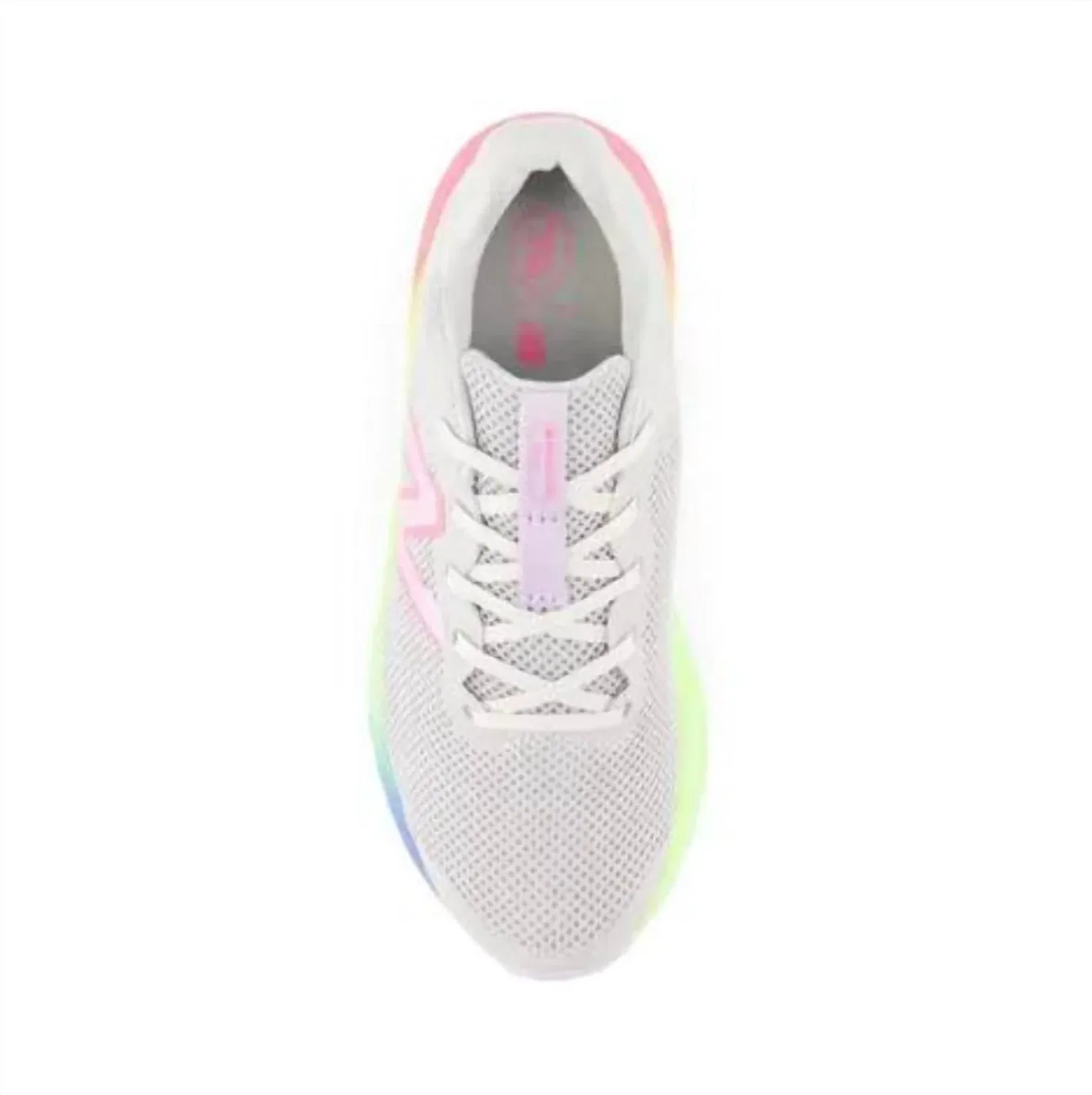 Детские кроссовки для девочек для бега с дышащим верхом Fresh Foam Arishi V4 New Balance, Grey Multi — фото 3