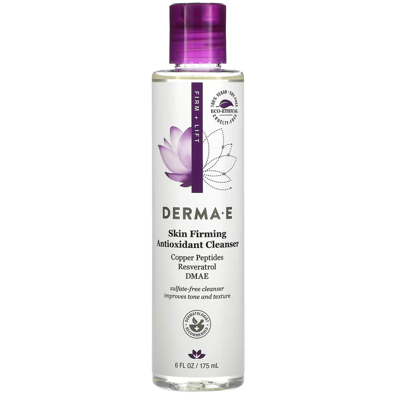 

Очищающее средство для кожи с антиоксидантами Derma E, 175 мл