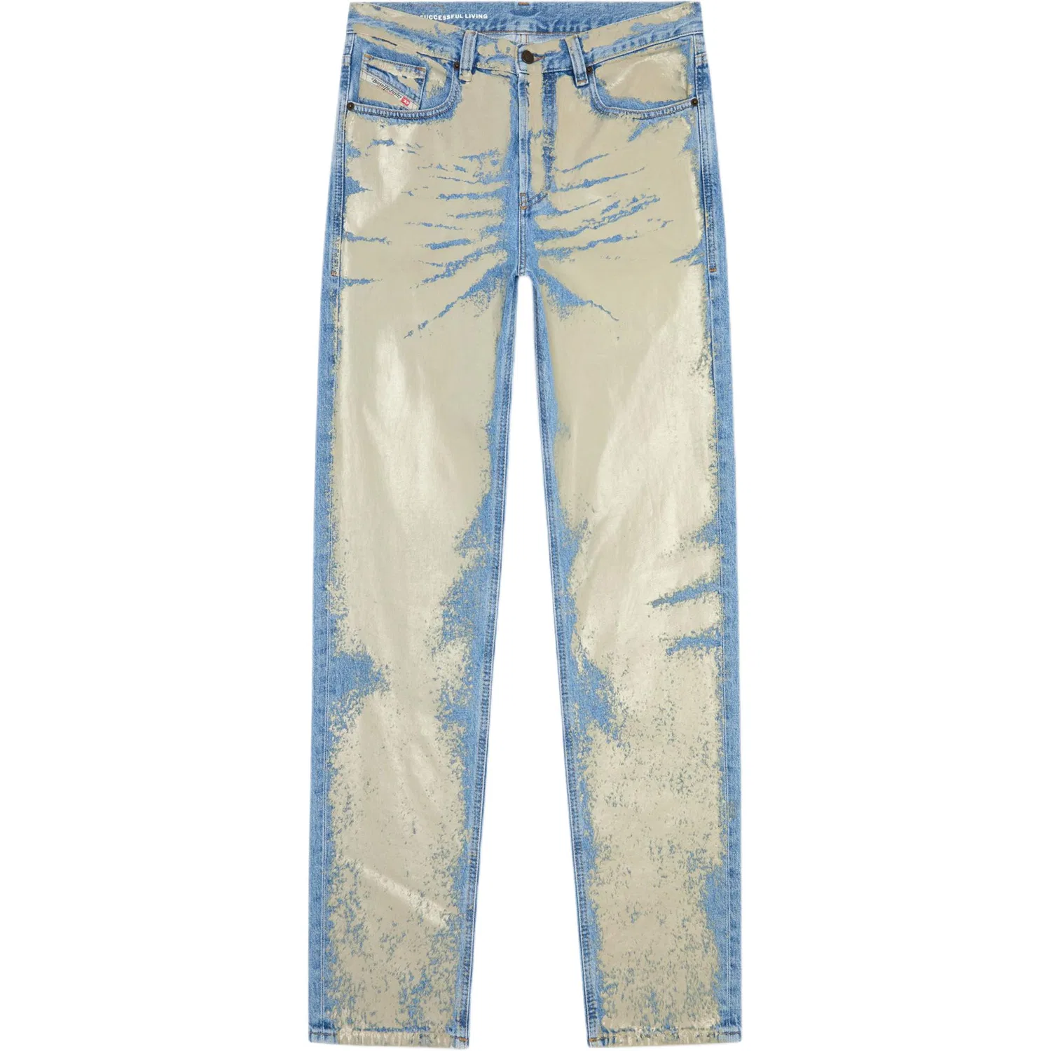 Джинсы прямые DIESEL, Light Brown