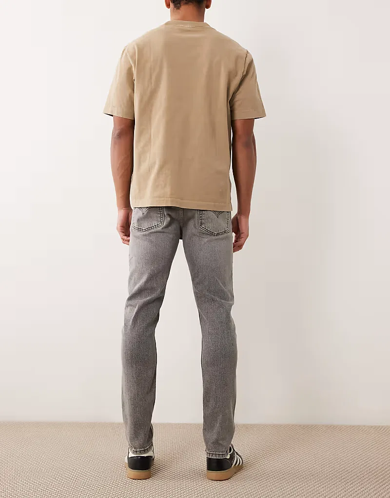Джинсы Levi's 515 slim серого — фото 3