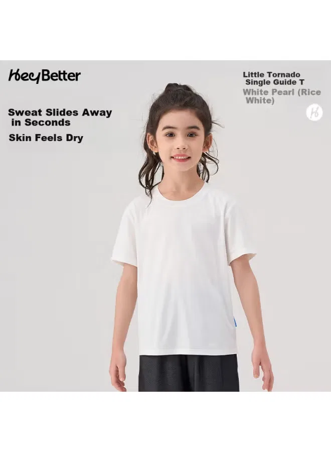 Футболка с защитой от солнца Little Tornado Heybetter, белый