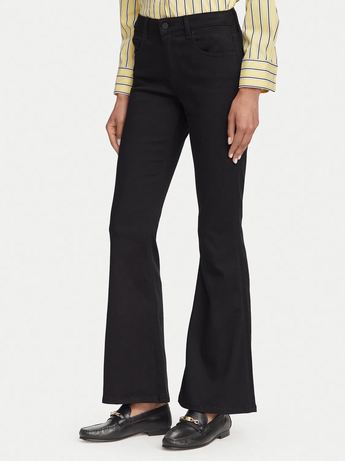 Женские джинсы расклешенного кроя Luna Tommy Hilfiger, черный