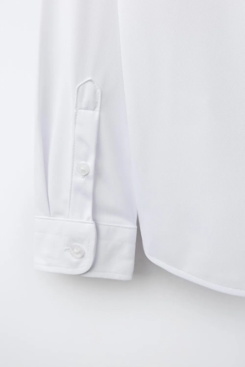 Суперэластичная футболка ZARA, White — фото 4