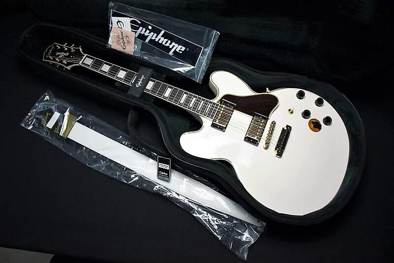 

Epiphone BB King Lucille Bone White «Ограниченная серия» из 300 экземпляров по всему миру