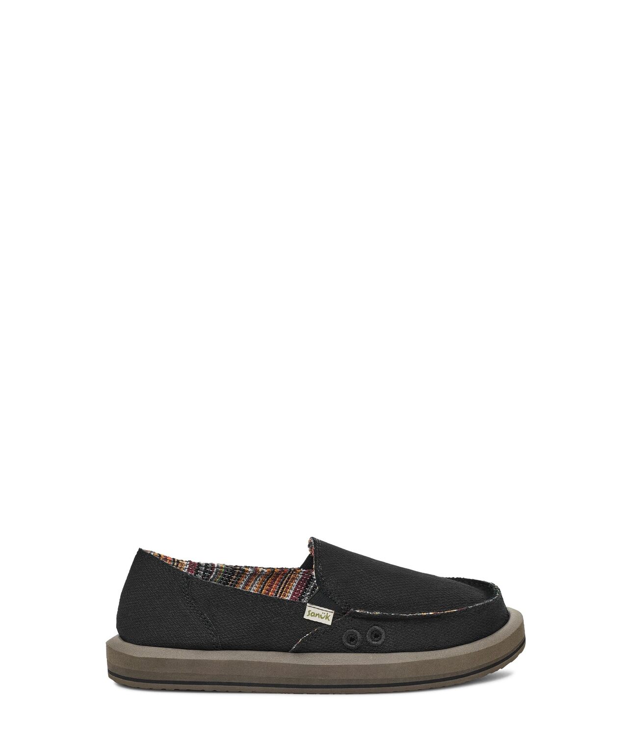 

Кроссовки Sanuk Donna Soft Top Hemp, черный