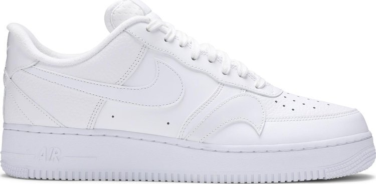 

Кроссовки Nike Air Force 1 '07 LV8 'Misplaced Swoosh - Triple White', белый, Белый;серый, Кроссовки Nike Air Force 1 '07 LV8 'Misplaced Swoosh - Triple White', белый