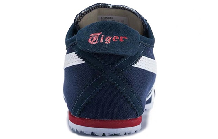 Кроссовки Onitsuka Tiger Mexico 66 Slip-On, темно-синий/белый/красный — фото 3