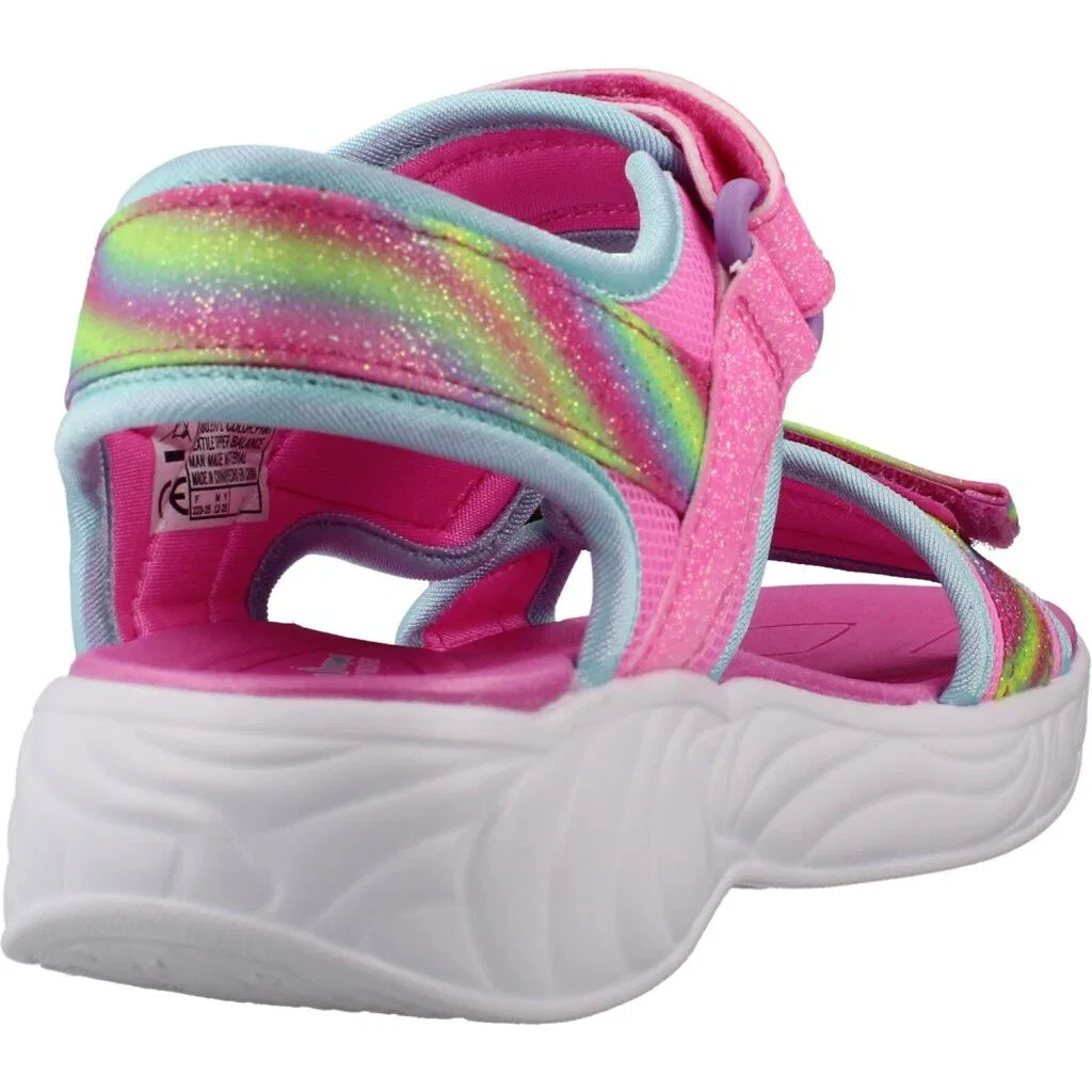 Детские сандалии с принтом Unicorn Dreams Skechers, Rosa — фото 3