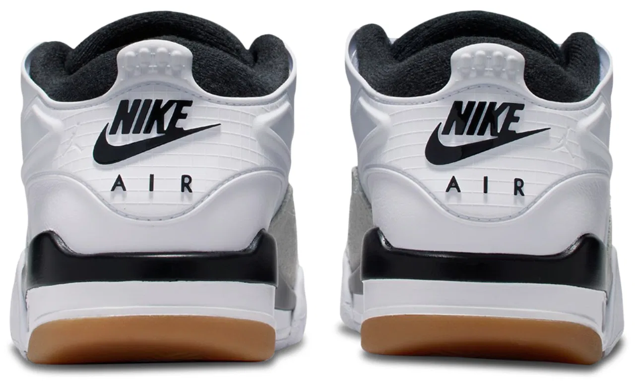 Кроссовки для мальчиков AJ 4 RM Jordan, цвет White/Black/Neutral Grey — фото 3