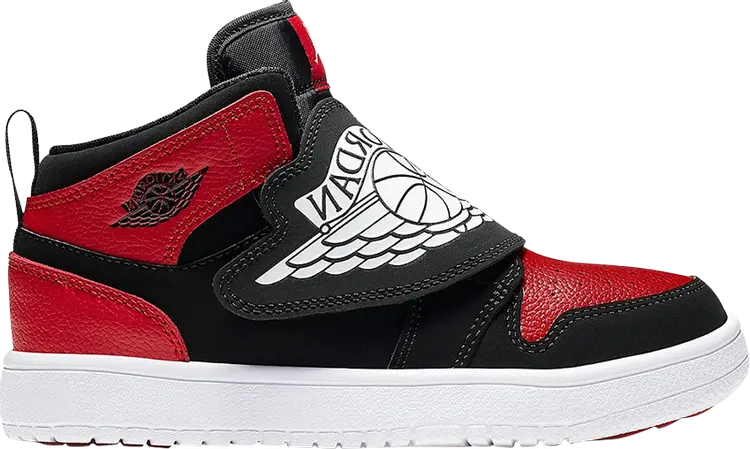

Кроссовки Sky Jordan 1 PS Bred, красный